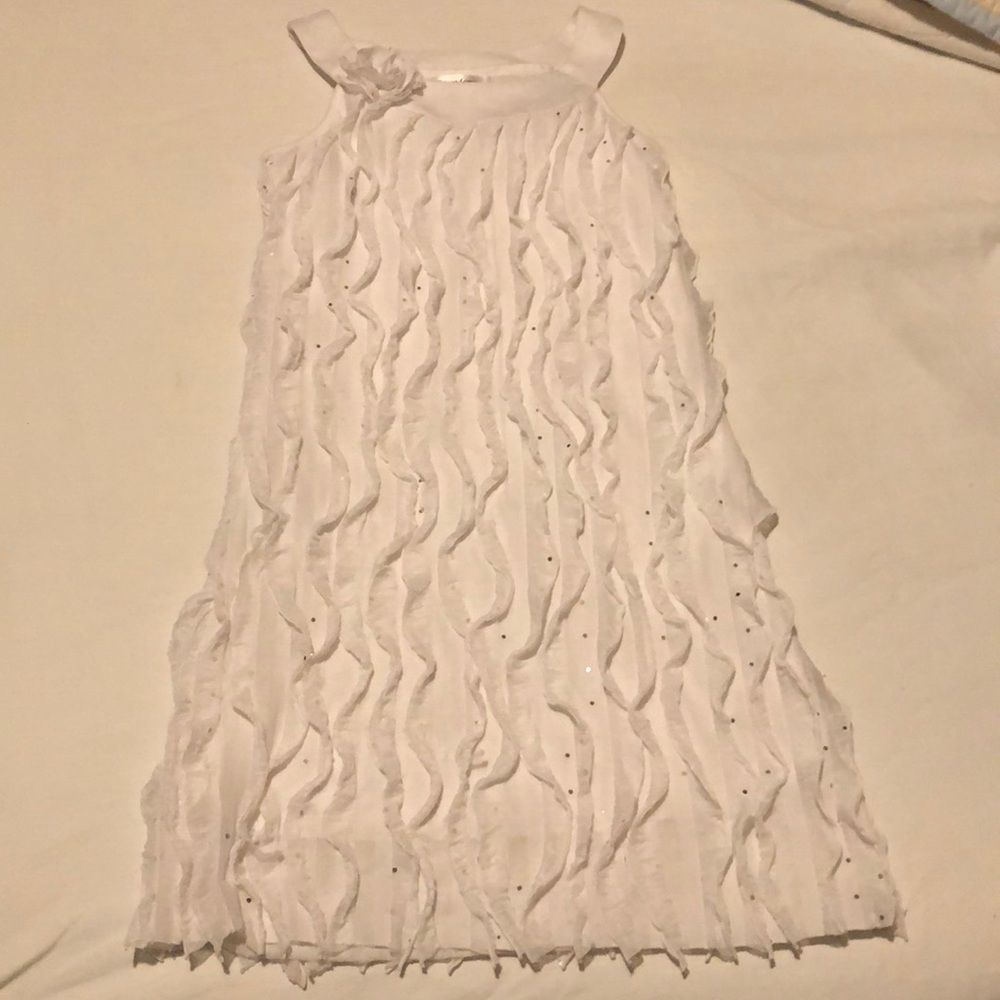 Pretty white little girls dress
